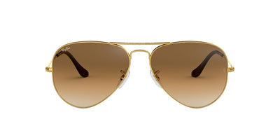 Ray-Ban Aviator RB3025 Gold/Brown Gradient #colour_gold-brown-gradient