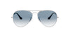 Ray-Ban Aviator RB3025 Silver/Blue #colour_silver-blue