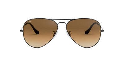 Ray-Ban Aviator RB3025 Gunmetal/Brown #colour_gunmetal-brown