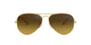 Ray-Ban Aviator RB3025 Gold/Brown Gradient 1 #colour_gold-brown-gradient-1