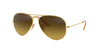 Ray-Ban Aviator RB3025 Gold/Brown Gradient 1 #colour_gold-brown-gradient-1