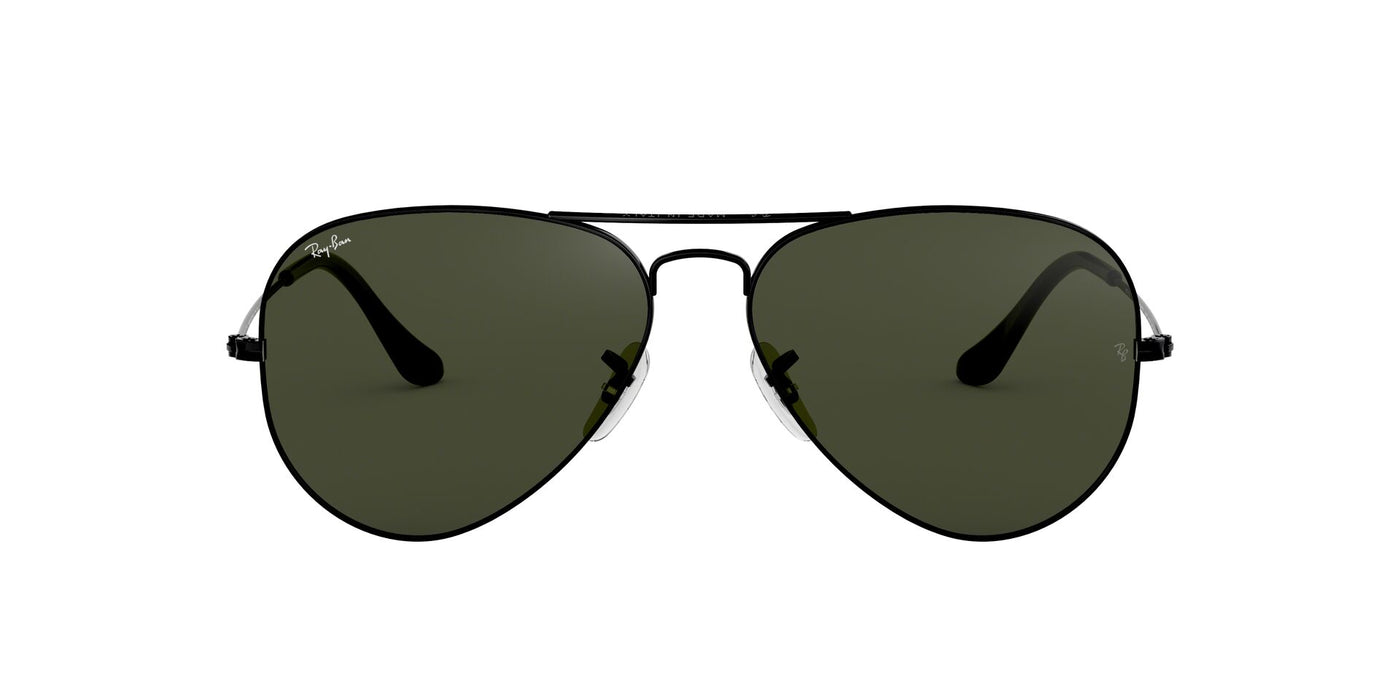 Ray-Ban Aviator RB3025 Black/Green #colour_black-green