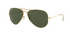 Ray-Ban Aviator RB3026 Gold-Green #colour_gold-green