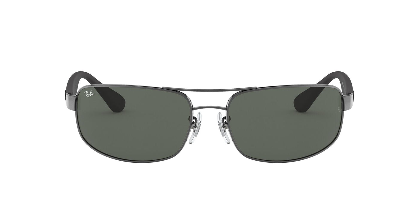 Ray-Ban RB3445 Gunmetal-Green #colour_gunmetal-green