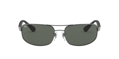 Ray-Ban RB3445 Gunmetal-Green #colour_gunmetal-green