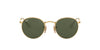 Ray-Ban Round Metal RB3447N Gold/Green #colour_gold-green