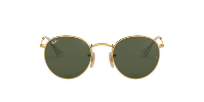 Ray-Ban Round Metal RB3447N Gold/Green #colour_gold-green