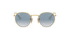 Ray-Ban Round Metal RB3447N Gold/Blue Gradient #colour_gold-blue-gradient
