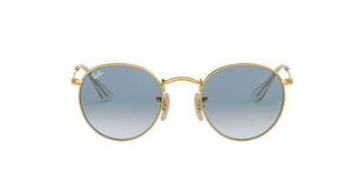 Ray-Ban Round Metal RB3447N Gold/Blue Gradient #colour_gold-blue-gradient
