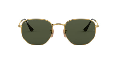 Ray-Ban Hexagonal RB3548N Gold/Green #colour_gold-green