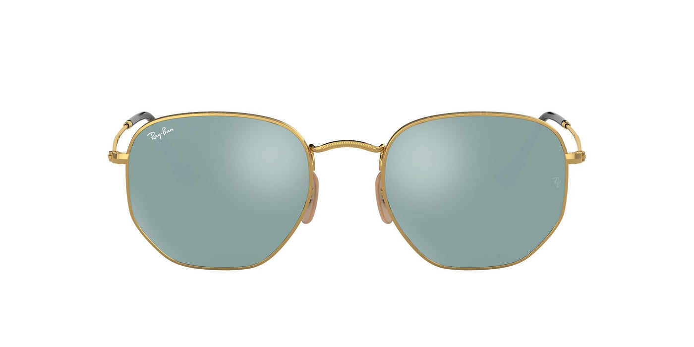 Ray-Ban Hexagonal RB3548N Gold/Grey #colour_gold-grey