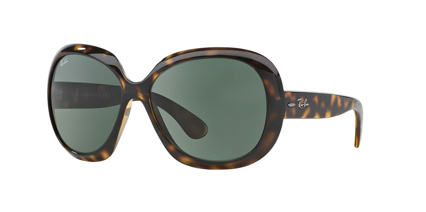 Ray-Ban JACKIE OHH II RB4098 Light-Tortoise-Green #colour_light-tortoise-green