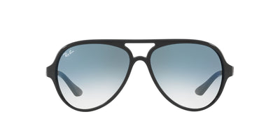 Ray-Ban Cats 5000 RB4125 Black-Blue #colour_black-blue