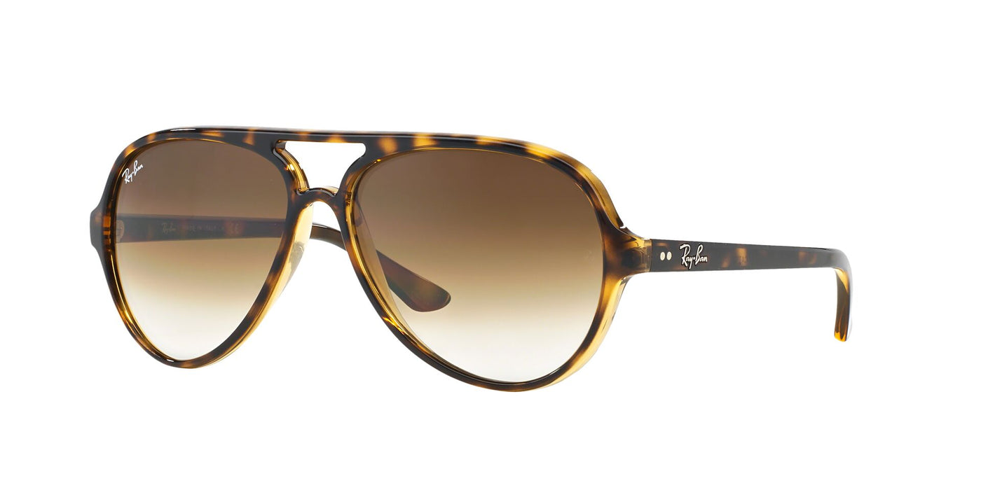 Ray-Ban Cats 5000 RB4125 Light-Tortoise-Brown #colour_light-tortoise-brown