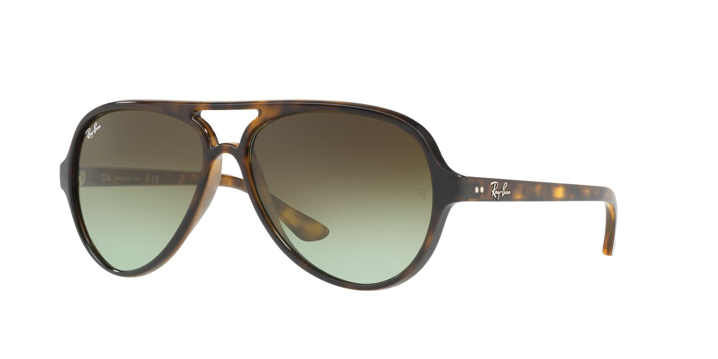 Ray-Ban Cats 5000 RB4125 Dark-Tortoise-Brown #colour_dark-tortoise-brown