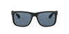 Ray-Ban Justin RB4165 Black-Blue-Polarised #colour_black-blue-polarised