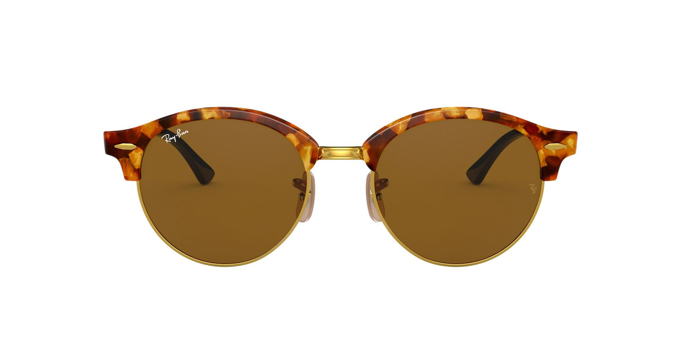 Ray-Ban Clubround RB4246 Light Tortoise/Brown #colour_light-tortoise-brown