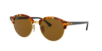 Ray-Ban Clubround RB4246 Light Tortoise/Brown #colour_light-tortoise-brown