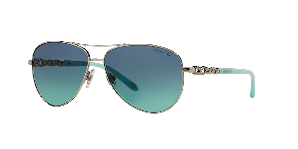 Tiffany TF3049B Silver-Blue-Gradient #colour_silver-blue-gradient