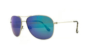 Maui Jim Cliff House Silver/Blue #colour_silver-blue