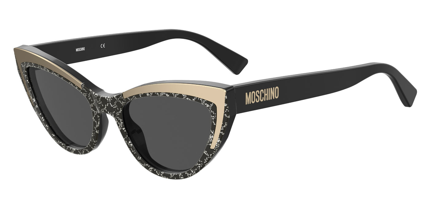 Moschino MOS094/S Black/Grey 1 #colour_black-grey-1