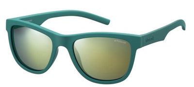 Polaroid PLD8018/S Green/Polarised Grey-Gold Mirror #colour_green-polarised-grey-gold-mirror