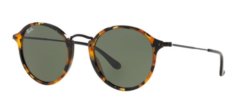 Ray-Ban RB2447 Dark-Tortoise-Green #colour_dark-tortoise-green