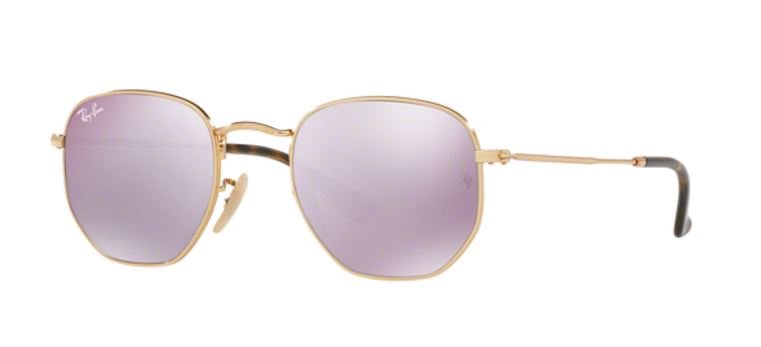 Ray-Ban Hexagonal RB3548N Gold/Violet #colour_gold-violet