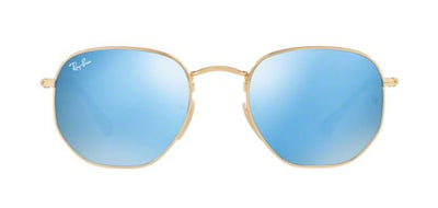 Ray-Ban Hexagonal RB3548N Gold/Blue #colour_gold-blue