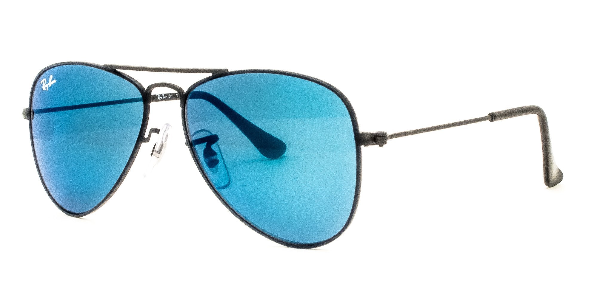 RAY BAN kids sunglasses RJ 9506S MATTE BLACK/BLUE MIRROR 201/55 JR 9506 |  eBay