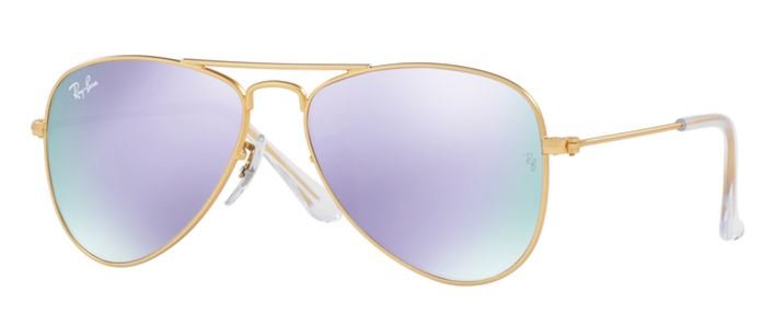 Ray-Ban Junior RJ9506S Gold/Purple #colour_gold-purple