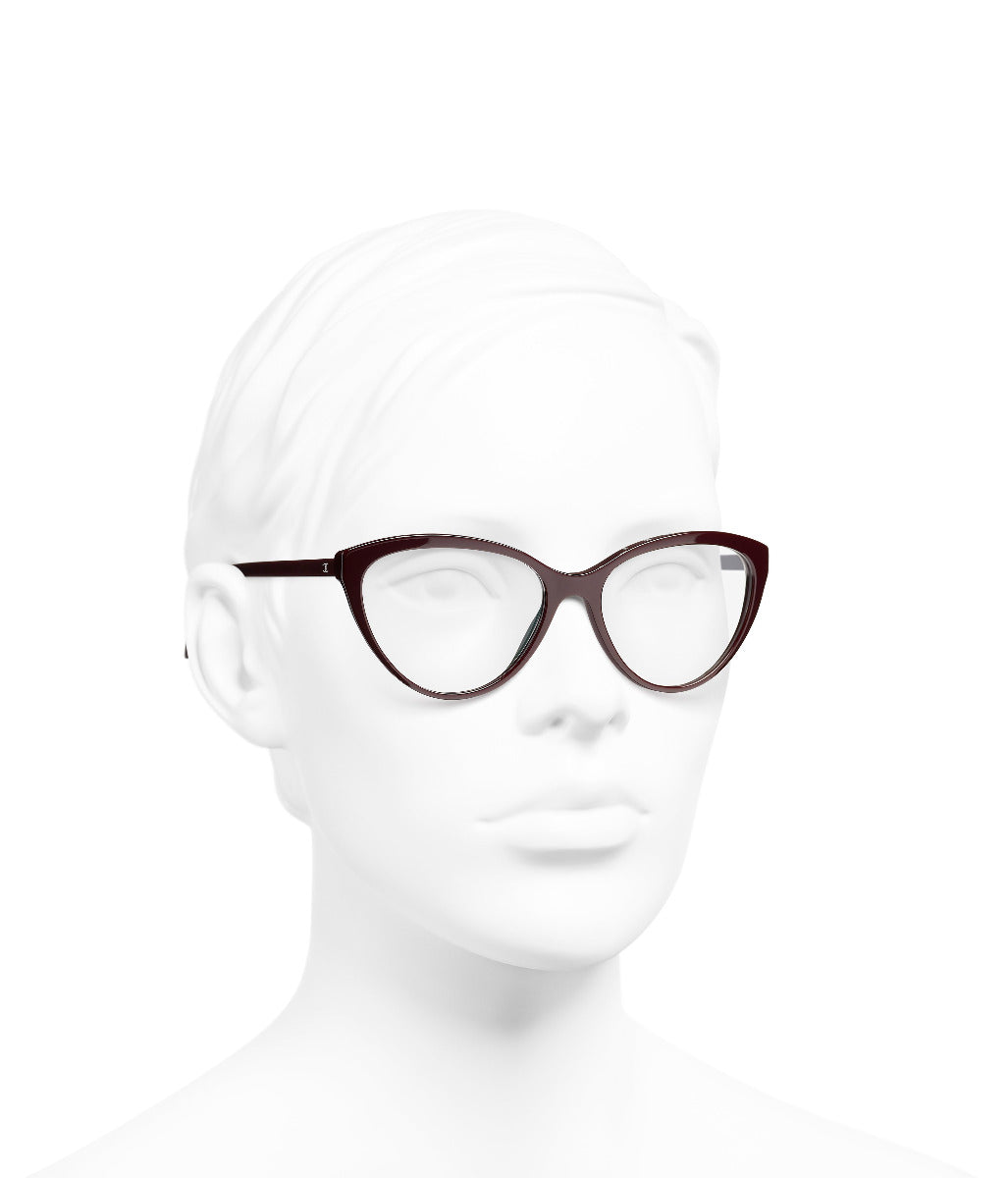 CHANEL 3393 Cat Eye Acetate Glasses