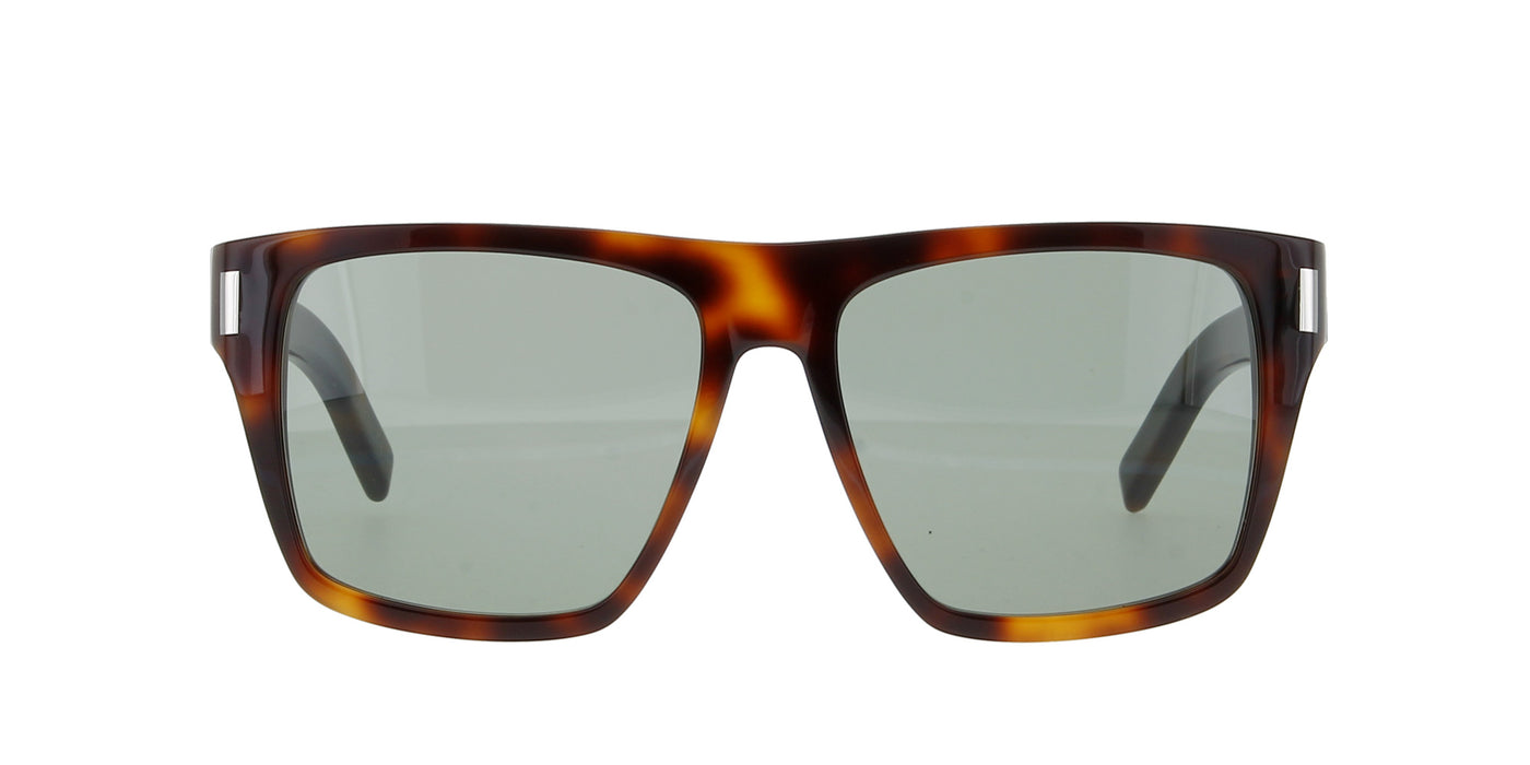 Saint Laurent SL 424 Dark-Tortoise-Green #colour_dark-tortoise-green