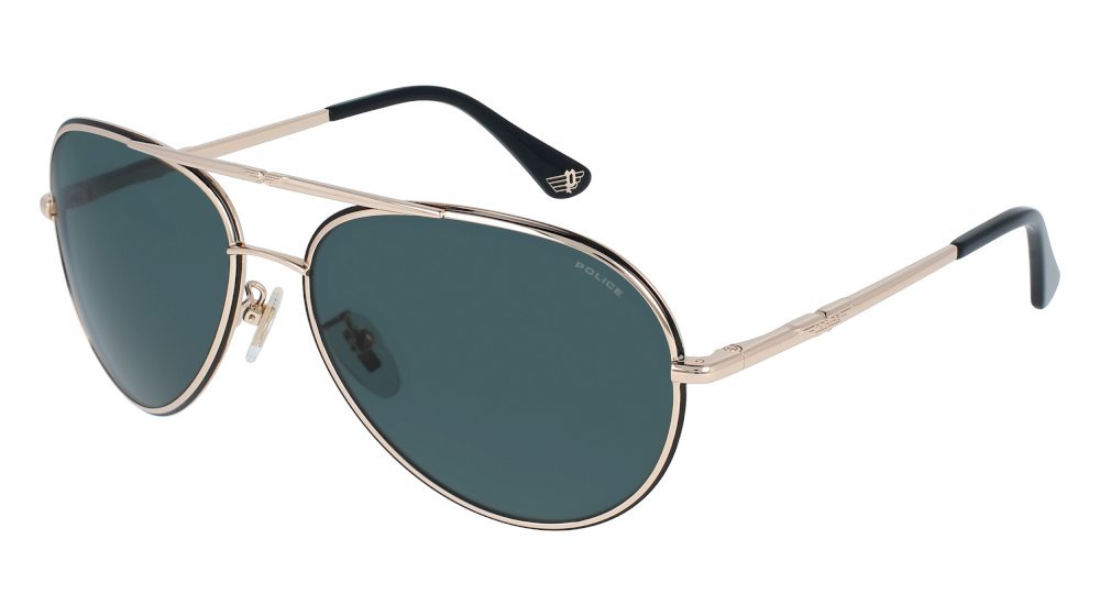 Police Origins 12 SPL966N Gold-Green-Polarised #colour_gold-green-polarised