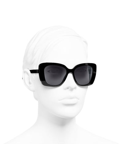 CHANEL 5422B Black/Grey Polarised #colour_black-grey-polarised