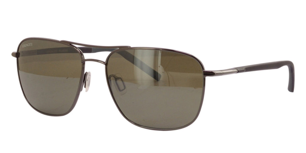Serengeti Spello Gunmetal/Green Polarised 58mm