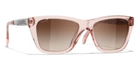 CHANEL 5442 Transparent Pink/Brown #colour_transparent-pink-brown