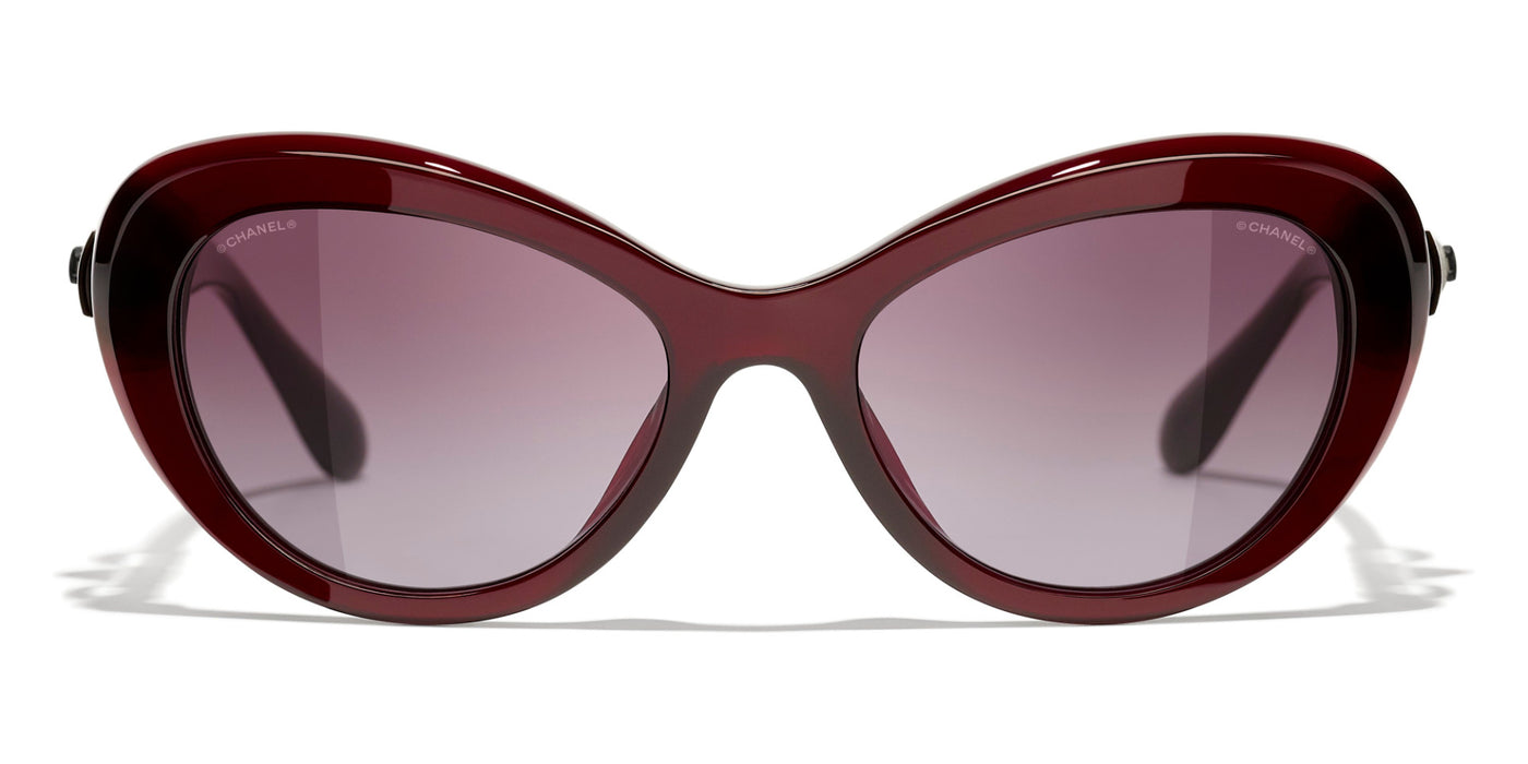 CHANEL 5443H Dark Red/Red #colour_dark-red-red
