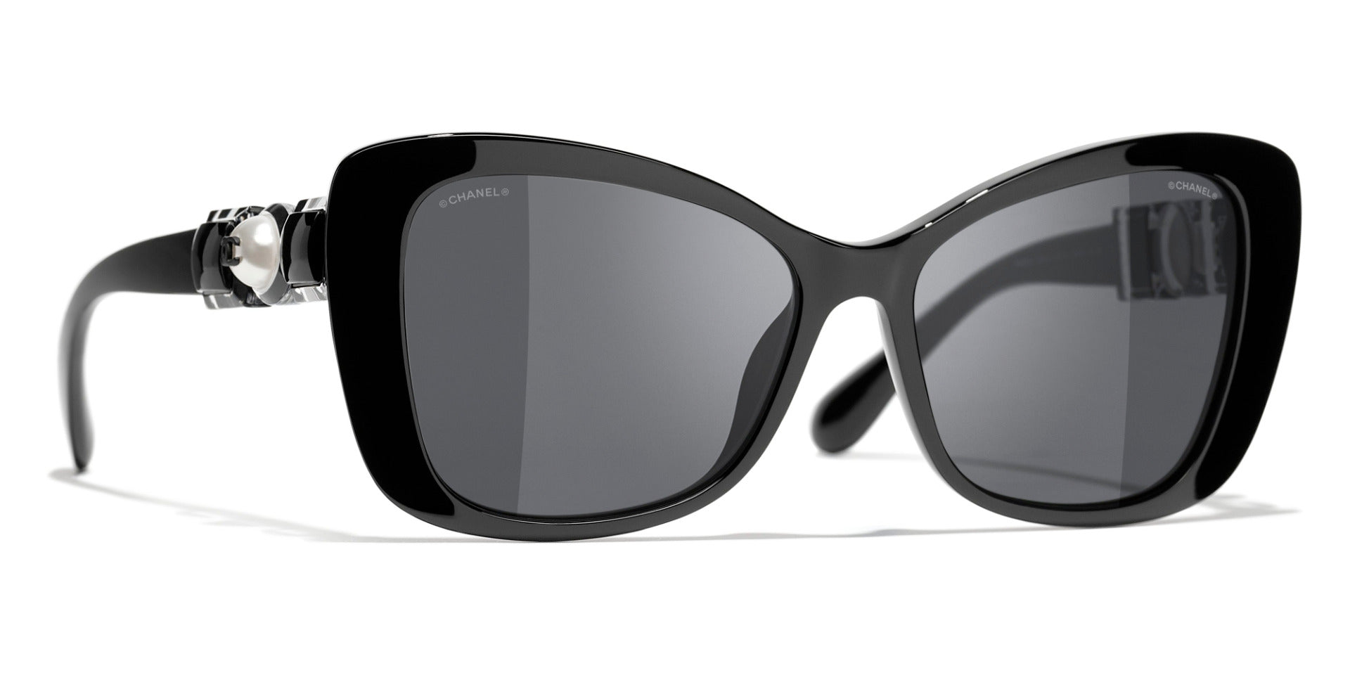 Chanel butterfly pearl sunglasses 2025