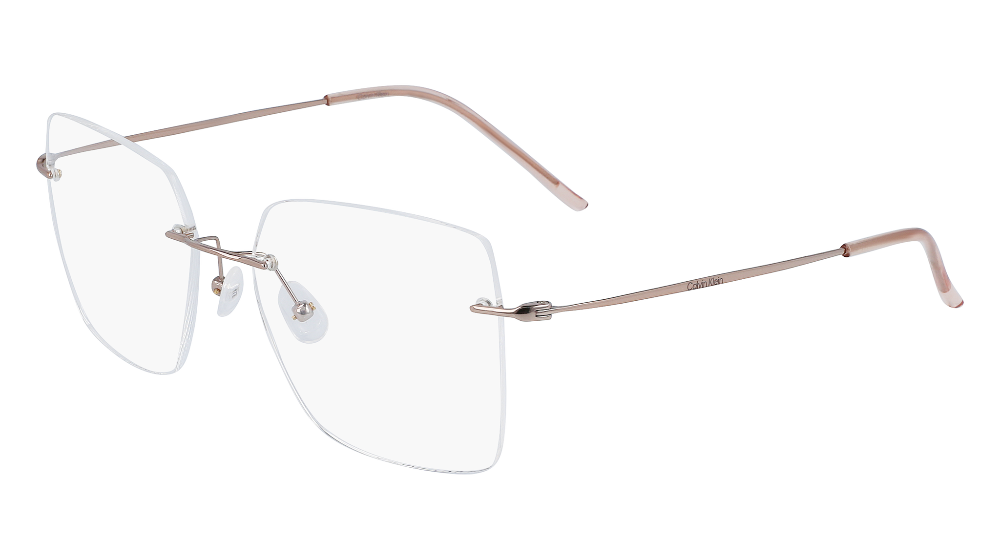 Calvin klein rimless outlet glasses
