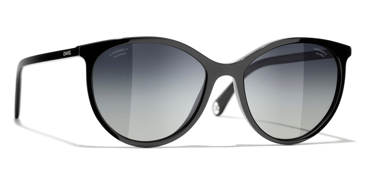 CHANEL 5448 Black/Grey Polarised #colour_black-grey-polarised