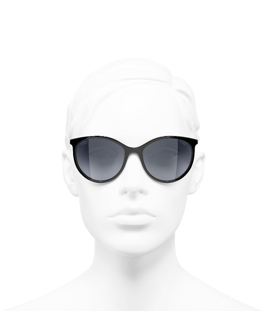 CHANEL 5448 Black/Grey Polarised #colour_black-grey-polarised