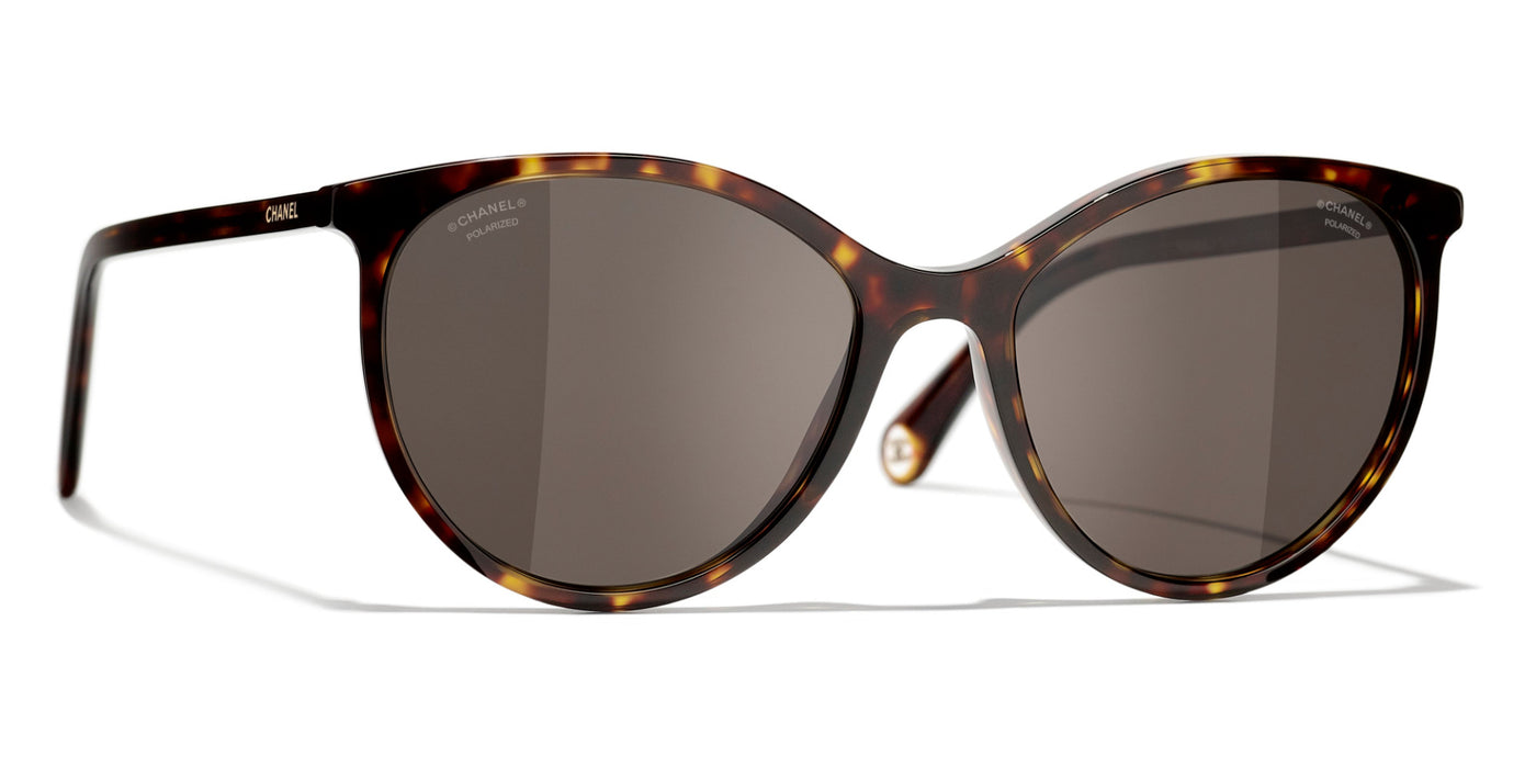 Chanel 5448 C714/83 Pantos Sunglasses Brown 54mm