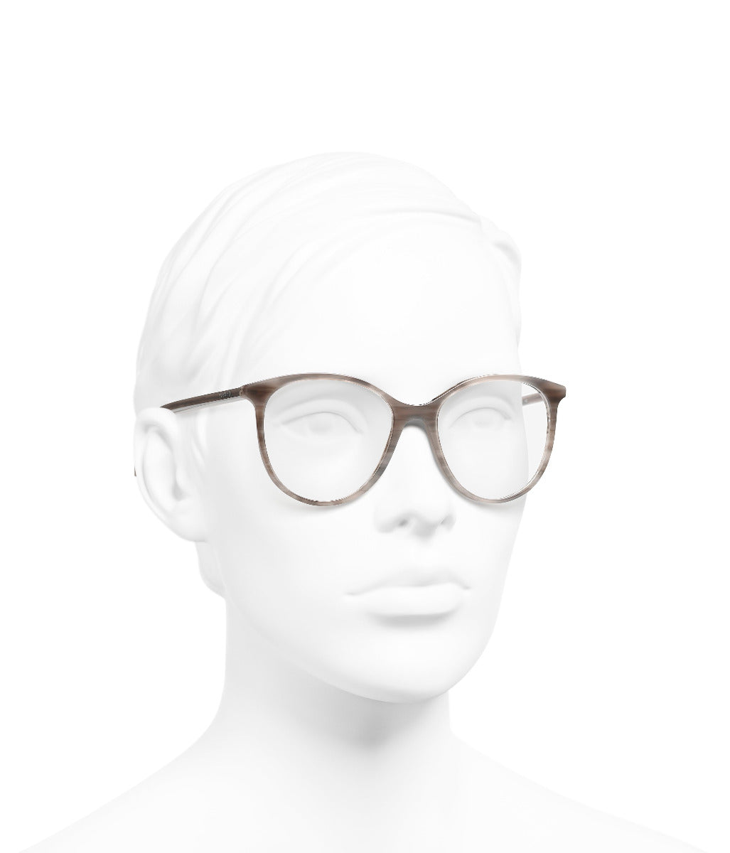 Optical: Pantos Eyeglasses, Acetate — Fashion CHANEL, 44% OFF