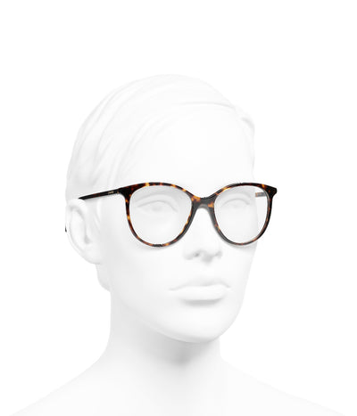 klatre dobbelt Revolutionerende CHANEL 3412 Pantos Acetate Glasses | Fashion Eyewear