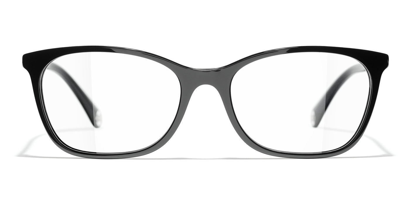 Chanel Rectangle Eyeglasses - Acetate, Taupe - Women's Sunglasses - 3414 1723