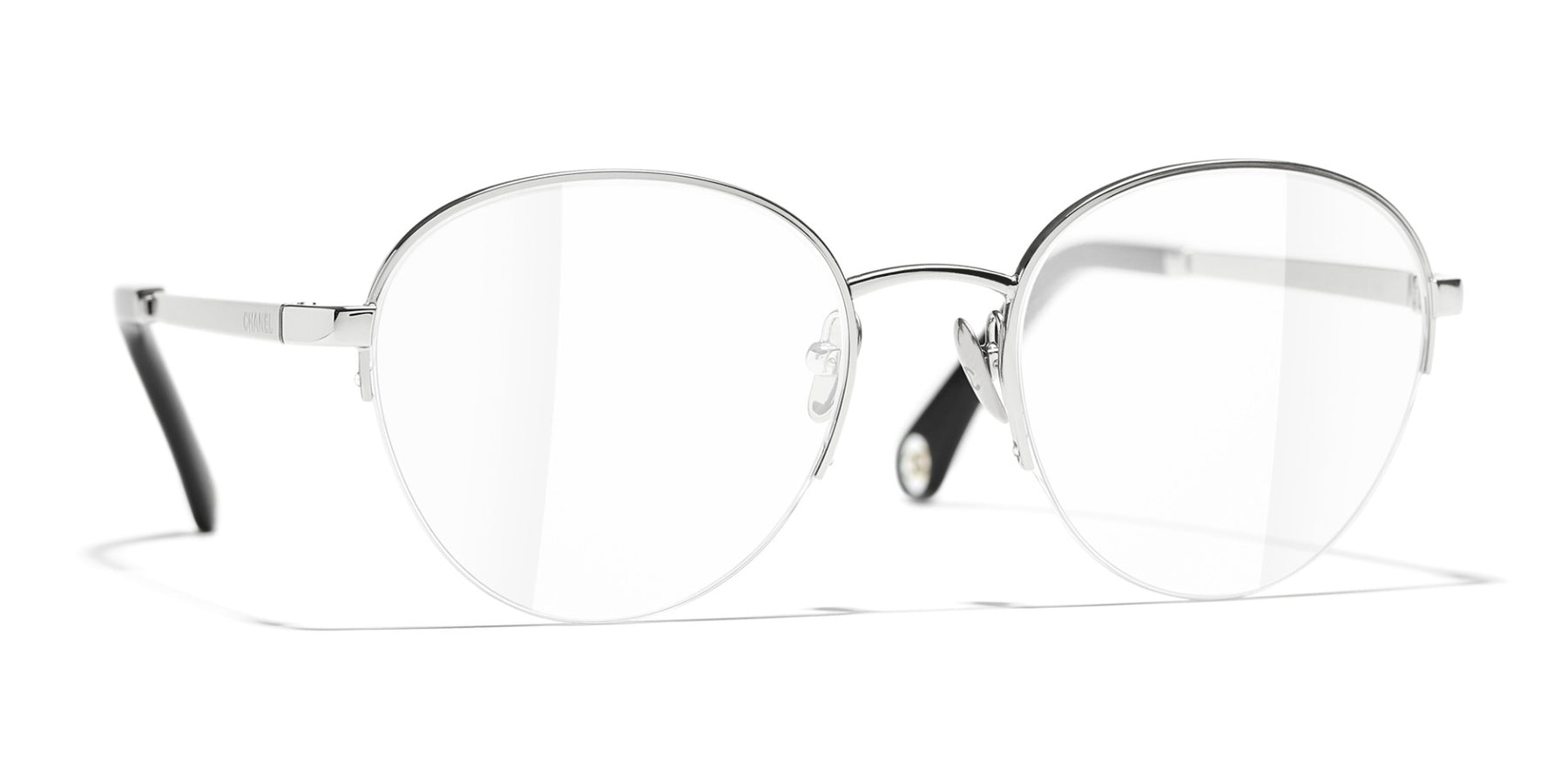 Shop CHANEL Round Eyeglasses by DaintyCloset