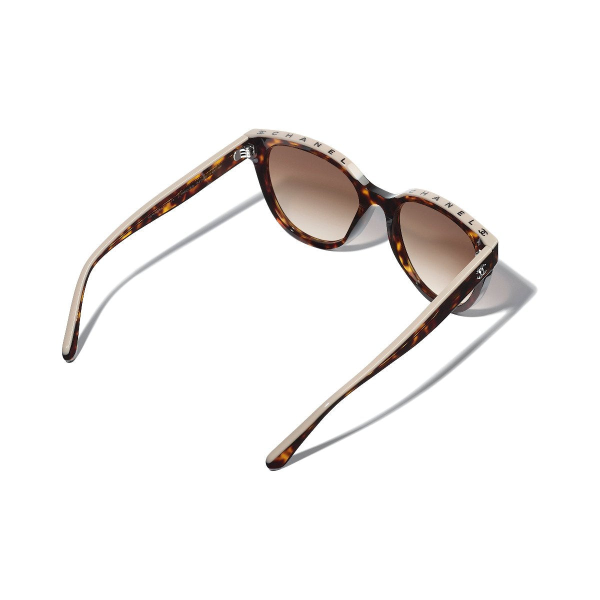 CHANEL, Accessories, Chanel Cat Eye Sunglasses New Brown Polarized Movie  Star Beverly Hills