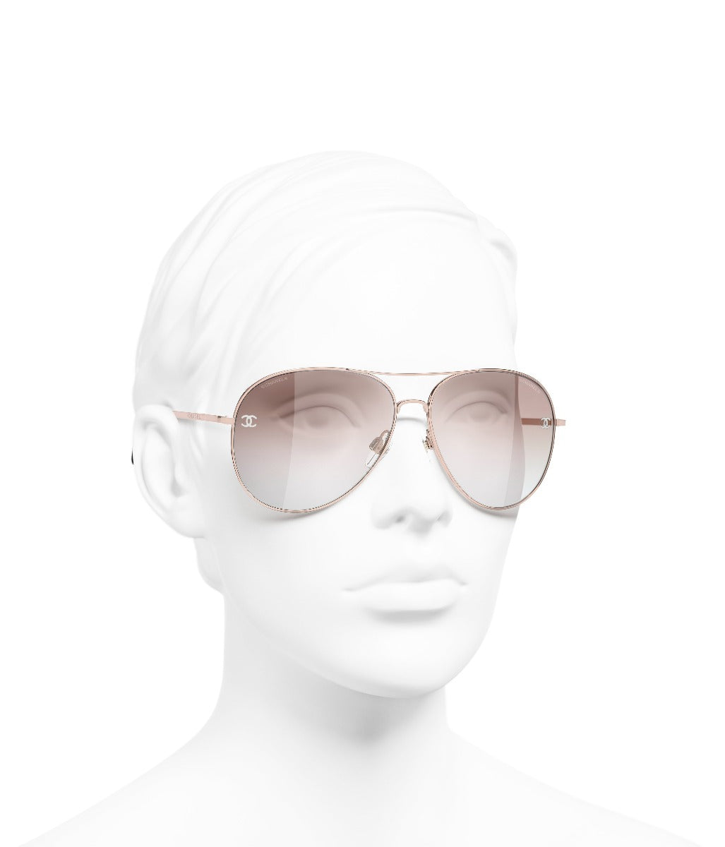 Chanel 4194-Q Chain Link Woman Aviators Chanel | The Luxury Closet